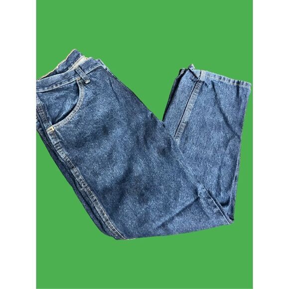 Rustlers Men’s Straight Leg Blue Jeans  / SZ: 34/29 - Picture 1 of 7